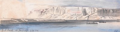 Gebel Sheikh Eredi by Edward Lear